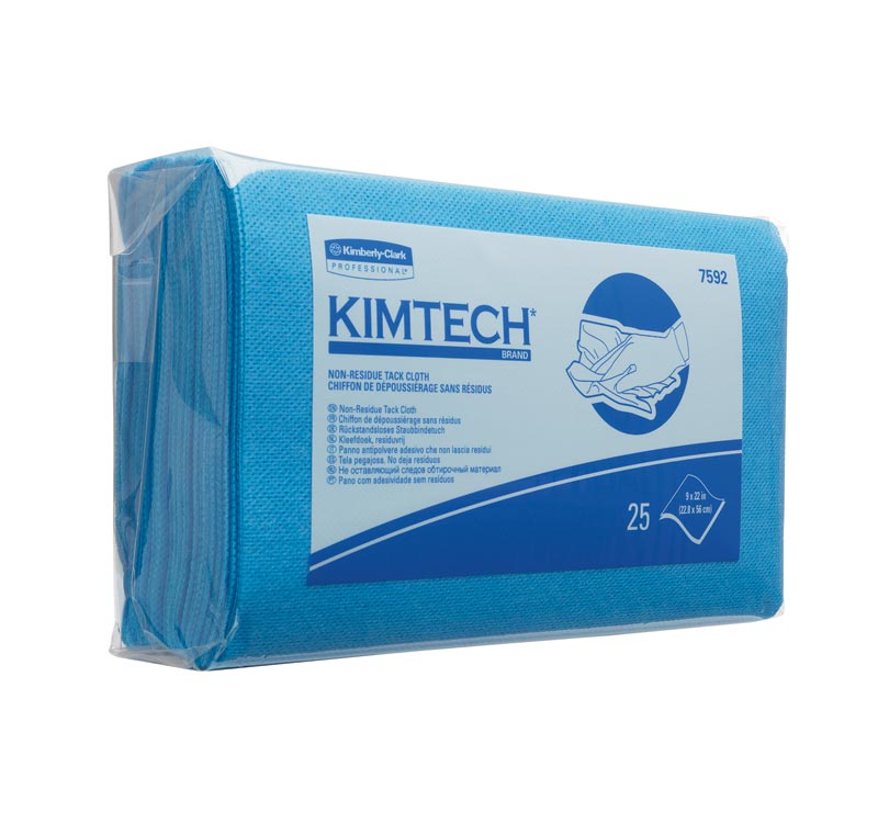 Kimberly-Clark: Салфетки Кимтех 1сл 56х22,8см липкие синие /пач.=25 шт. 7592 купить оптом в Санкт-Петербурге по низкой цене — Vikont