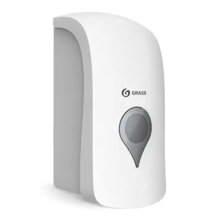 Фото №1 - Grass: Диспенсер для мыла-пены 1л пластик белый