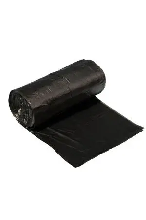 Мешки для мусора: 35л 50х60 ПНД 6,2мкм Митра/Паклан черные /рул.=50 шт.