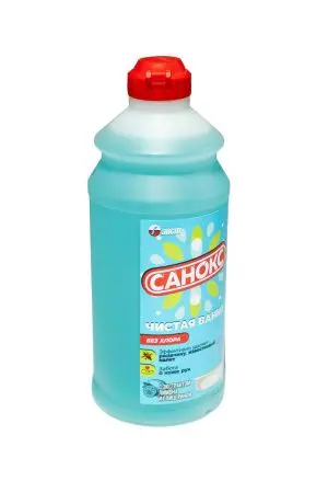 Чистящее средство: САНОКС-Чистая ванна 500мл от ржавчины