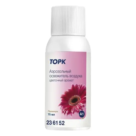 Tork: Освежитель воздуха A1 Premium 75мл цветочный аэрозольный