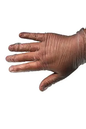 Фото №21 - Перчатки: виниловые L одноразовые неопудренные /пач.=100 шт.