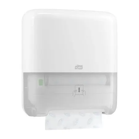 Tork: Диспенсер H1 Elevation Matic для рулонных полотенец белый