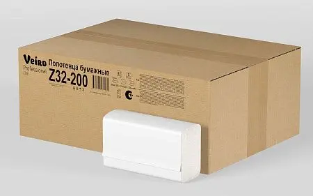 Фото №6 - Вик: Полотенца бумажные Z 2сл 200л 22,5х21,3см 100% целлюлоза белые СЫКТЫВКАР Lite