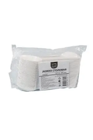 Одноразовая продукция: Ложка столовая 165мм черная /пач.=100 шт.
