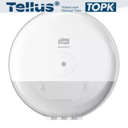 Tork: Диспенсер T9 SmartOne® для туалетной бумаги в мини рулонах белый