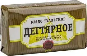 Мыло туалетное: ДЕГТЯРНОЕ 140г Аист