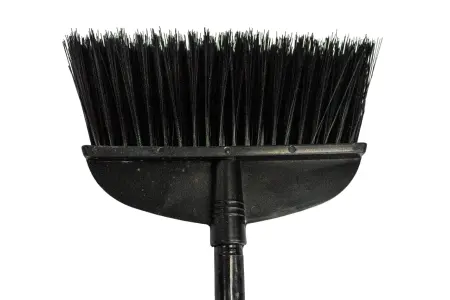 Вик: Совок-контейнер с крышкой + щетка черный MRY