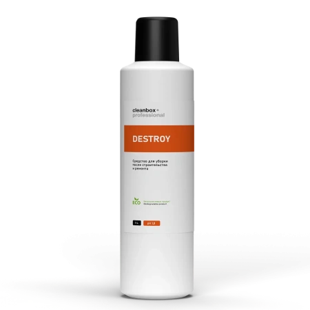 Vortex: DESTROY 1л ср-во для уборки после строительства и ремонта концентрат тв. канистра