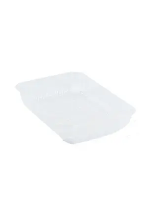 Одноразовая продукция: Контейнер 500г 179х132мм прямоугольный без крышки Д-Полимер /пач.=50 шт.