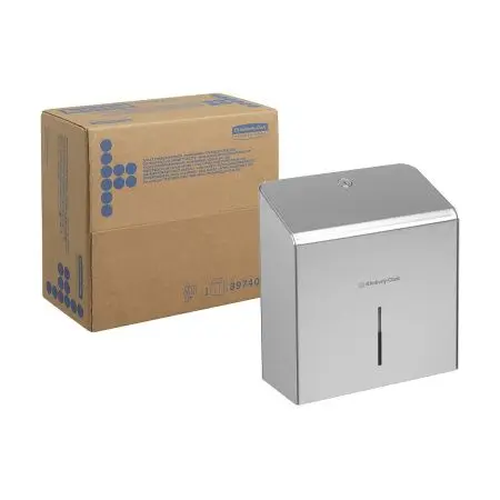 Kimberly-Clark: Диспенсер КК для туалетной бумаги в рулоне нержавеющая сталь