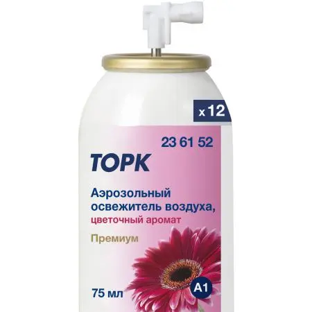 Tork: Освежитель воздуха A1 Premium 75мл цветочный аэрозольный