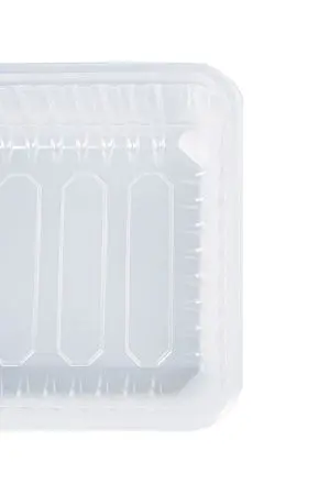 Фото №8 - Одноразовая продукция: Контейнер пластиковый прямоугольный 750мл 179х132мм прозрачный Д-Полимер /пач.=50 шт.
