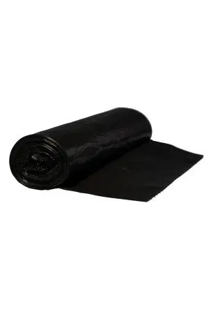 Мешки для мусора: 120л 70х110 ПНД 18мкм VCLEAN особо прочные черные /рул.=10 шт.