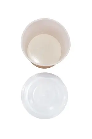 Одноразовая продукция: Контейнер бумажный круглый 350мл d=95мм крафт /пач.=60 шт.