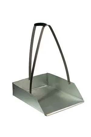 Фото №7 - Хозяйственный инвентарь: Совок дворницкий 390х320х90мм с удлиненной Т-образной ручкой 40см