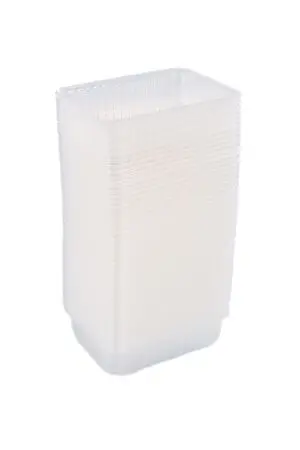 Одноразовая продукция: Контейнер 750мл 179х132мм прямоугольный прозрачный Д-Полимер /пач.=50 шт.