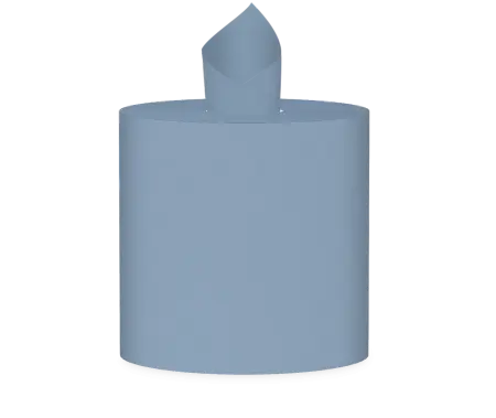 Вик: Полотенца бумажные ЦВ 2сл 150м целлюлоза с перф. синие PROtissue