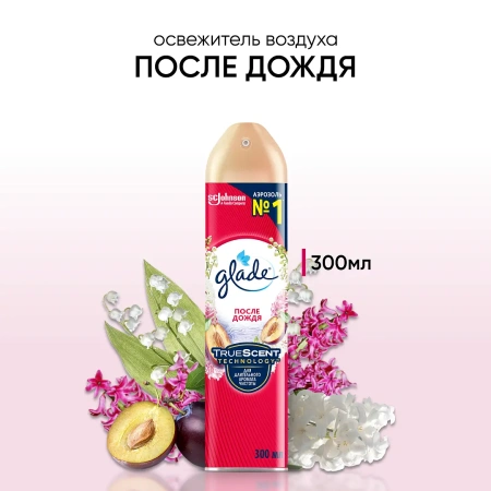 Освежители воздуха: ГЛЕЙД 300мл ПОСЛЕ ДОЖДЯ