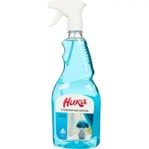 Чистящее средство: НИКА СТЕКЛООЧИСТИТЕЛЬ 750мл для стекол и зеркал (триггер) со спиртом