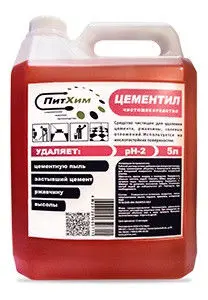 ПитХим: ЦЕМЕНТИЛ 1л для удаления окаменений, ржавчины