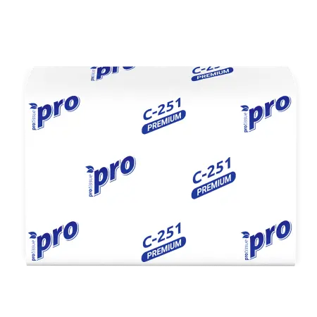 Вик: Салфетки бумажные V 2сл 200л 16х21см с тиснением PROtissue