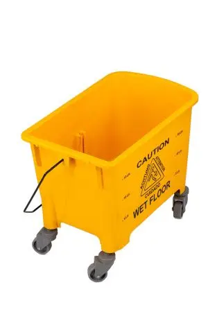 Вик: Ведро 20л для мытья окон на колесах пластик MRY