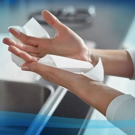 Kimberly-Clark: Полотенца бумажные Скотт Слимфолд 1сл 147л 29,5х19,0см белые