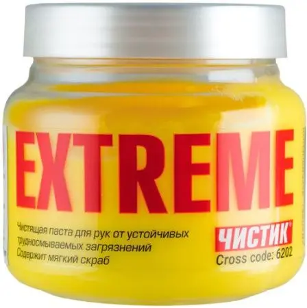 Крем для рук: ЧИСТИК Экстрим 450мл (400г) для очистки рук от сильных загрязнений