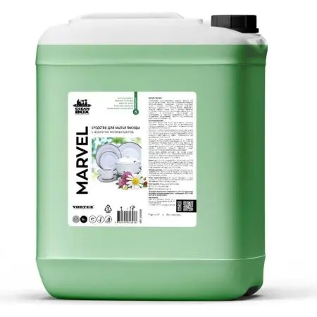 Vortex: MARVEL 5л для мытья посуды Полевые цветы тв. канистра