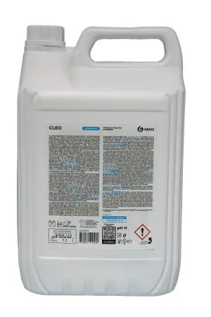 Grass: Клео 5л универсальное конц. щелочное ср-во с антибакт. эф.без хлора (с ЧАС)