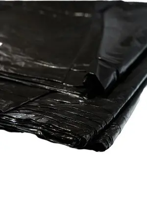 Мешки для мусора: 120л 70х110 ПВД VCLEAN 50 черные 40г