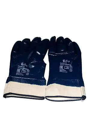 Фото №10 - Перчатки: х/б с полным нитриловым покрытием, манжет крага