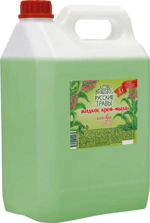 Мыло жидкое: АМС Русские травы 5л Крем-мыло тв.канистра