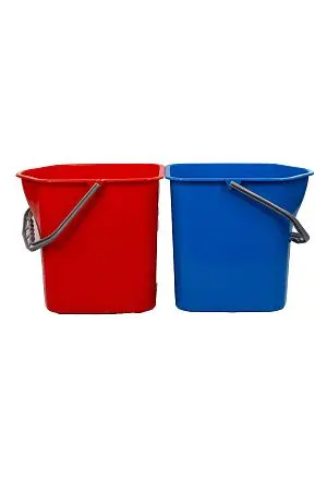 Фото №10 - Вик: Тележка 2х20л пластик с отжимом MRY