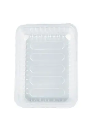 Одноразовая продукция: Контейнер пластиковый прямоугольный 750мл 179х132мм прозрачный ЮМТ /пач.=50 шт.