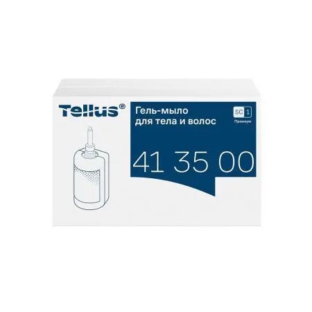 ТОРК: Tellus Мыло SC1 1л гель для тела и волос Премиум светло-голубое