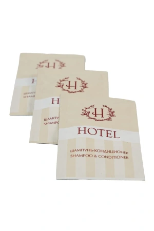 Мини-продукт: Шампунь-кондиционер 10мл Саспак Hotel в саше