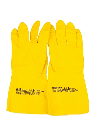 Фото №5 - Vileda: Перчатки Контракт L резиновые