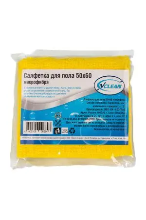 ХозСалфетки: для пола VCLEAN PRO 50х60 микрофибра
