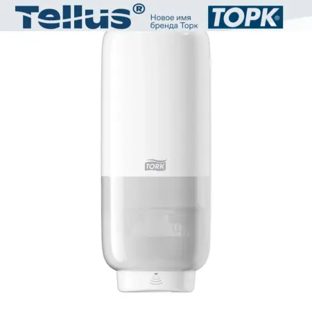 Фото №1 - Tork: Диспенсер S4 Elevation 1л для пенного мыла белый сенсорный