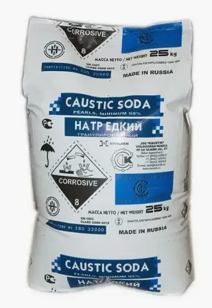 Фото №1 - Химпродукция: Сода 25кг каустическая