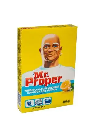 Чистящее средство: МИСТЕР ПРОПЕР 400г порошок для полов ЛИМОН