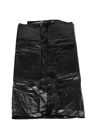 Мешки для мусора: 130л 78х120 ПВД 80мкм черные