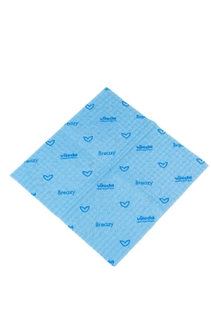 Vileda: Салфетка Бризи 35,5x35см голубая