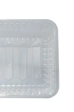 Фото №6 - Одноразовая продукция: Контейнер пластиковый прямоугольный 750мл 179х132мм прозрачный Д-Полимер /пач.=50 шт.