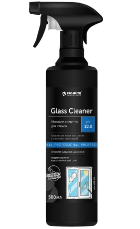 Pro-Brite: Гласс Клинер 500мл для стекол и зеркал триггер
