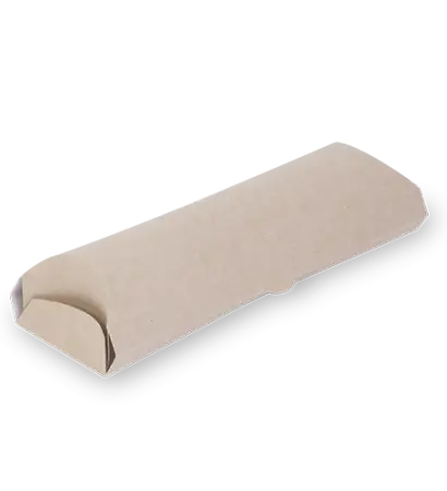 Одноразовая продукция: Упаковка бумажная для роллов 200х70х55 крафт OSQ PILLOW L STANDART /пач.=50 шт.