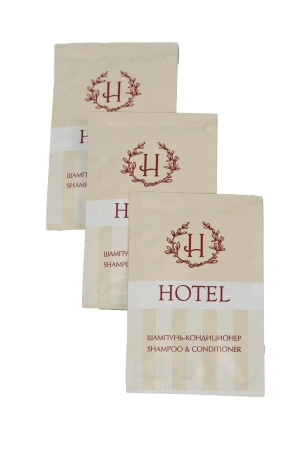 Мини-продукт: Шампунь-кондиционер 10мл Саспак Hotel в саше