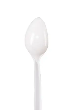 Одноразовая продукция: Ложка чайная белая /пач.=100 шт.